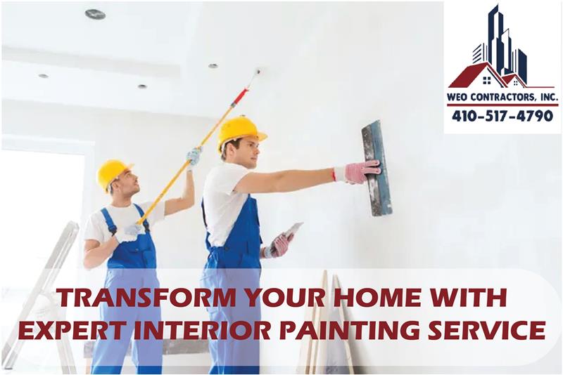 Interior painting services