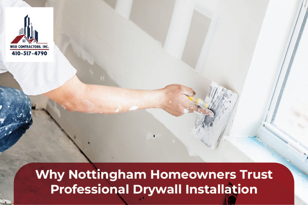 drywall installation